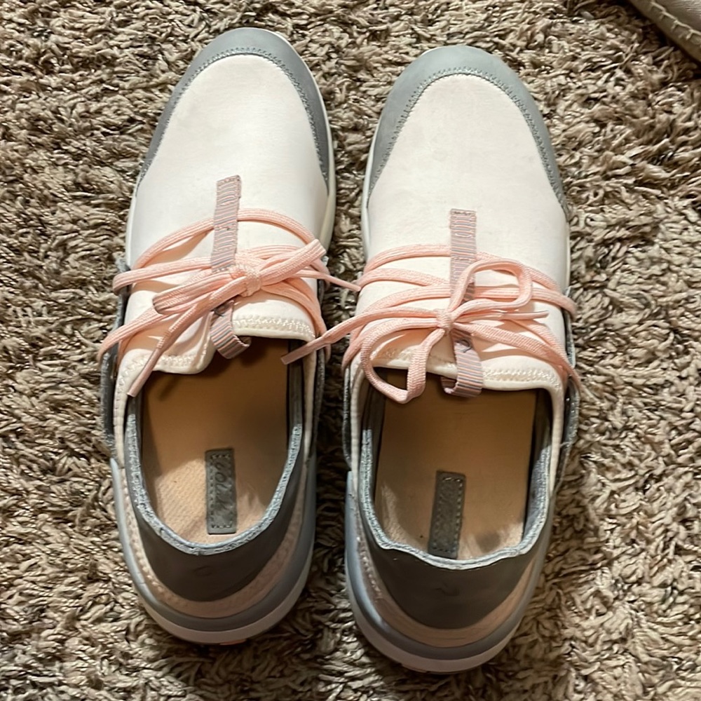 Pink/grey olukia shoe 8.5